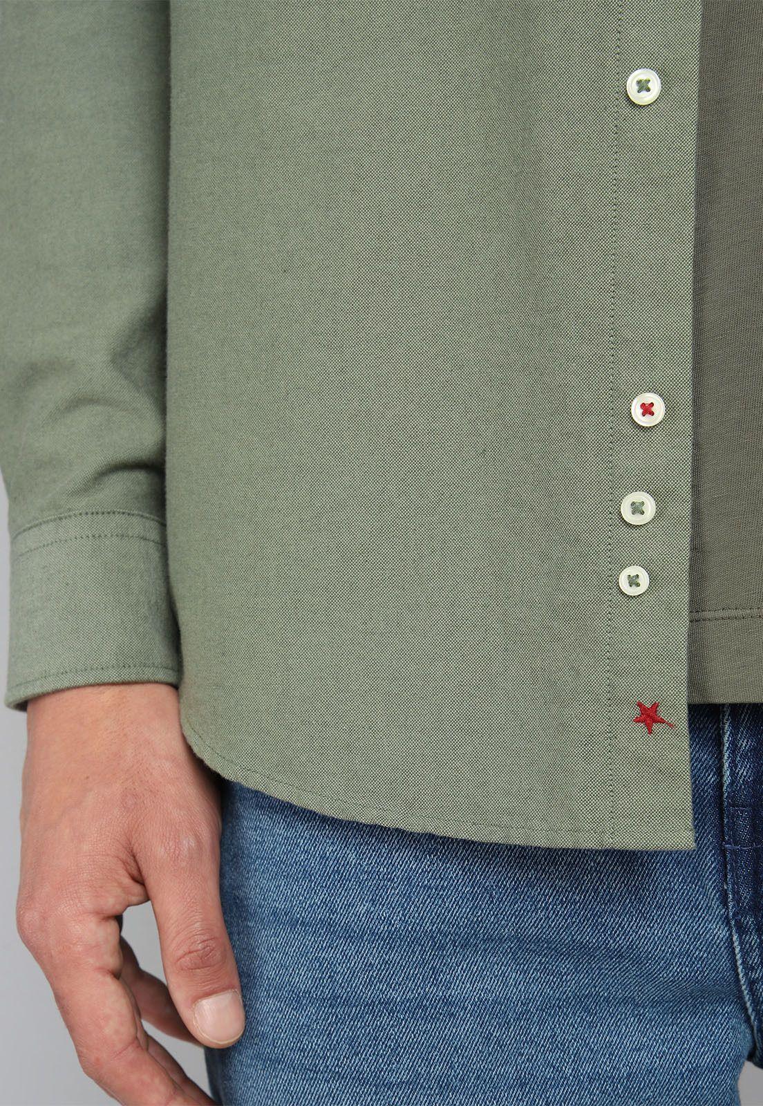 Camisa Oxford Manga Larga Soviet BISHF40VE-5