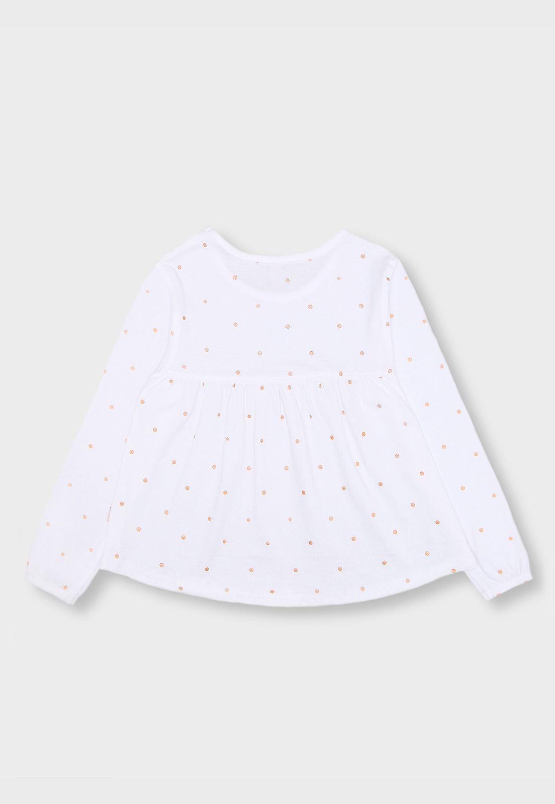 Polera Niña Osito PO2A012BL-1