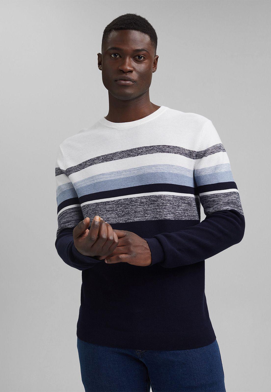 Sweater Hombre A Rayas Esprit-0