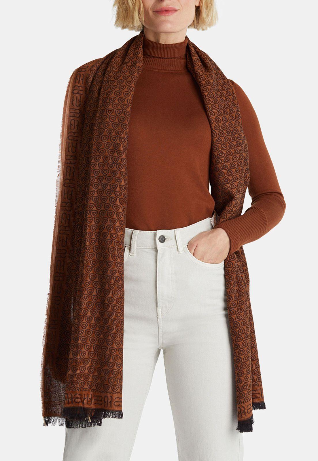 Pañuelo Jacquard En 100% Algodón Esprit-0