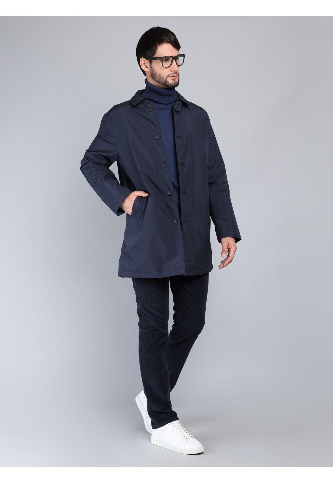 Chaqueta Impermeable Regular Fit Azul Marino Arrow CA33087NB-3