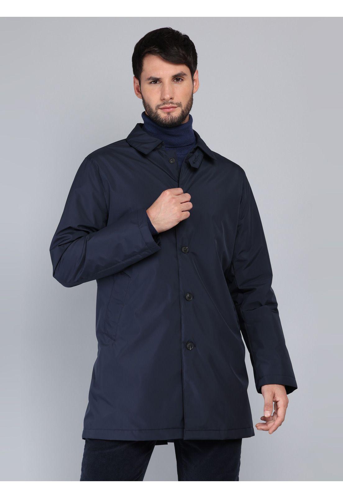 Chaqueta Impermeable Regular Fit Azul Marino Arrow CA33087NB-5