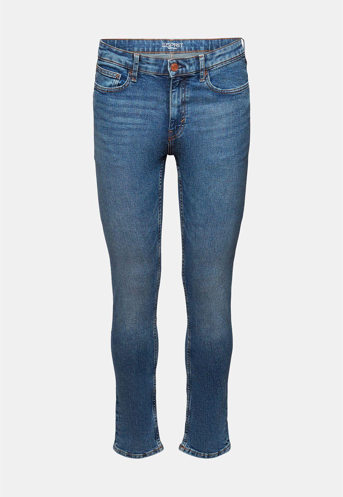 Jeans Lavados Skinny Y 5 Bolsillos Hombre Esprit-4