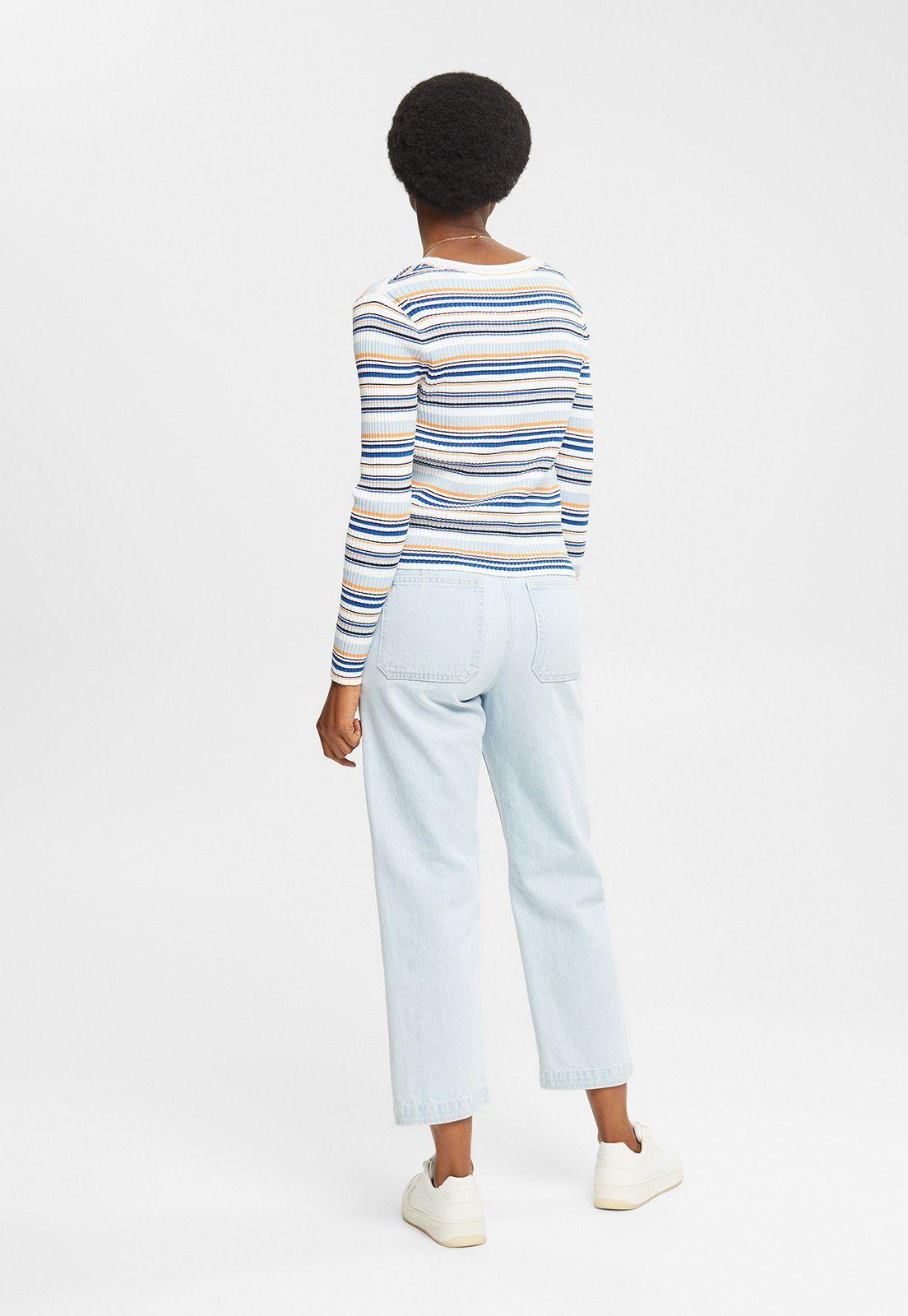 Cardigan Ligero A Rayas Mujer Esprit -2