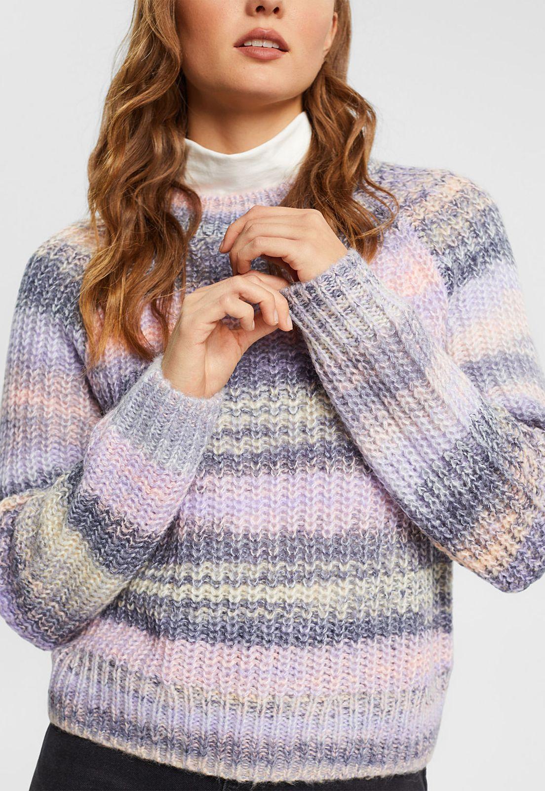 Sweater En Mezcla De Punto De Lana Grueso Mujer Esprit-2