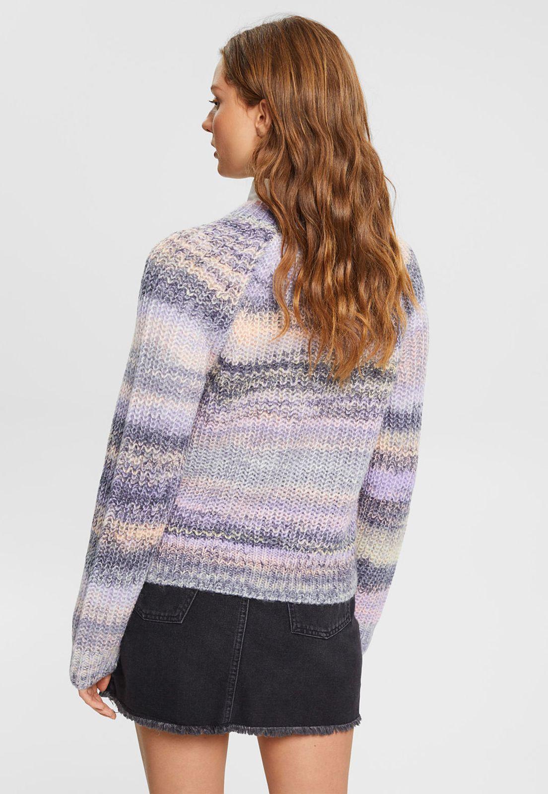 Sweater En Mezcla De Punto De Lana Grueso Mujer Esprit-1