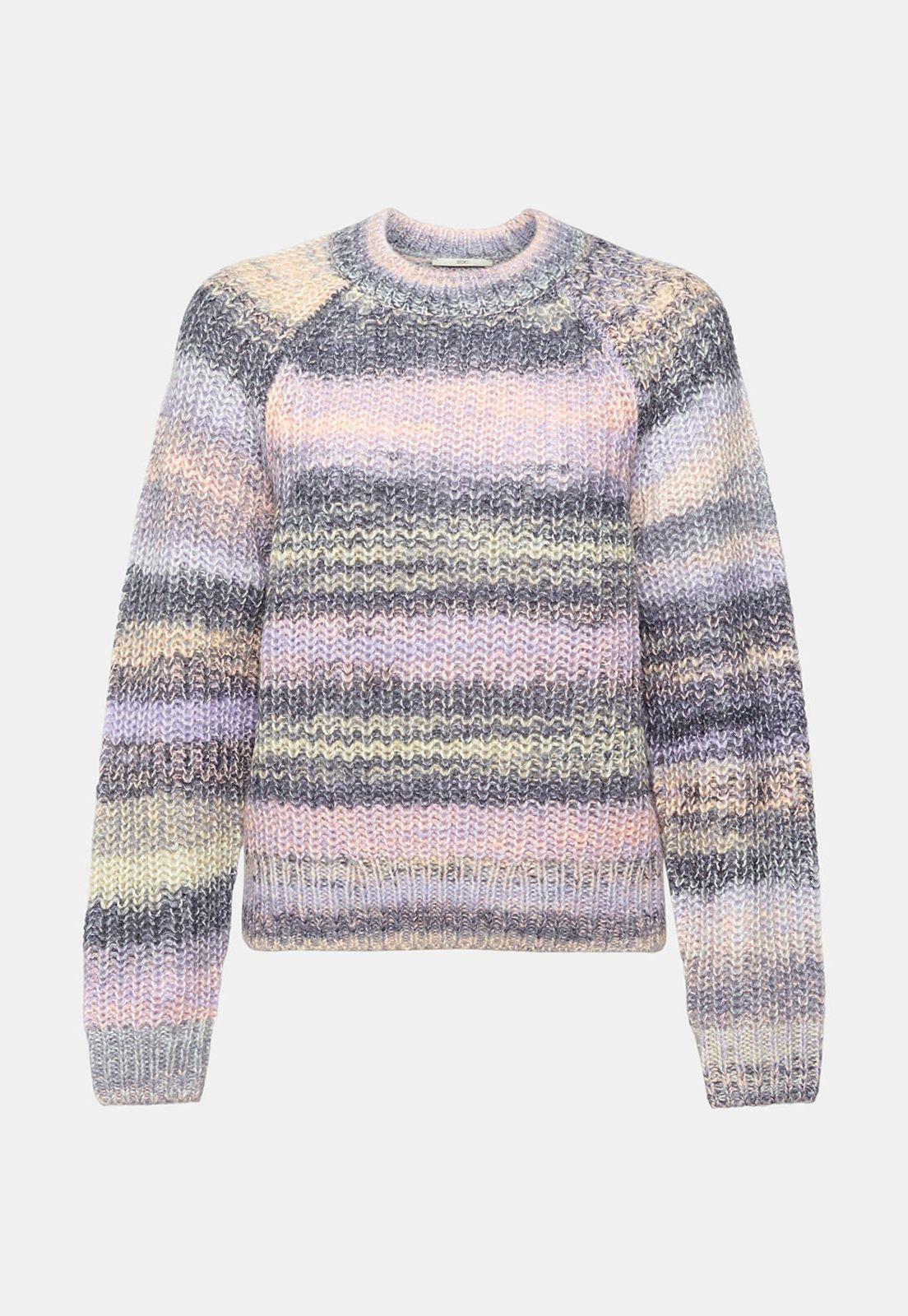 Sweater En Mezcla De Punto De Lana Grueso Mujer Esprit-3