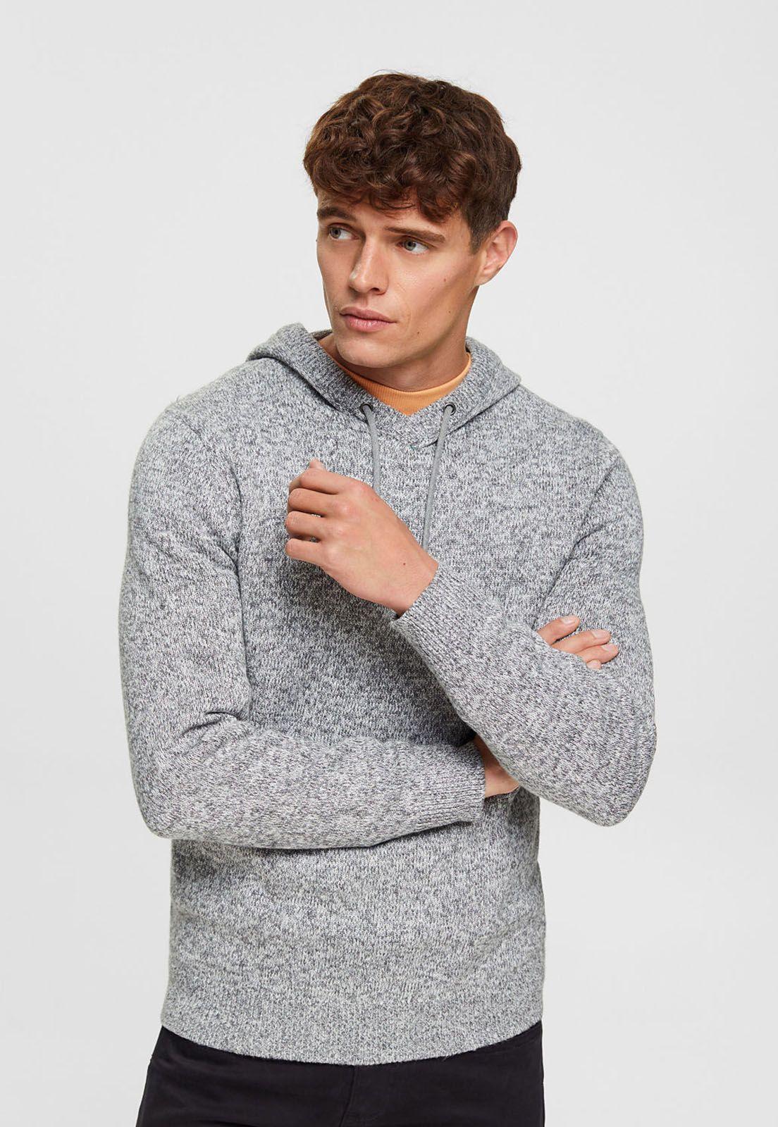 Sweater Con Capucha Hombre Esprit-0