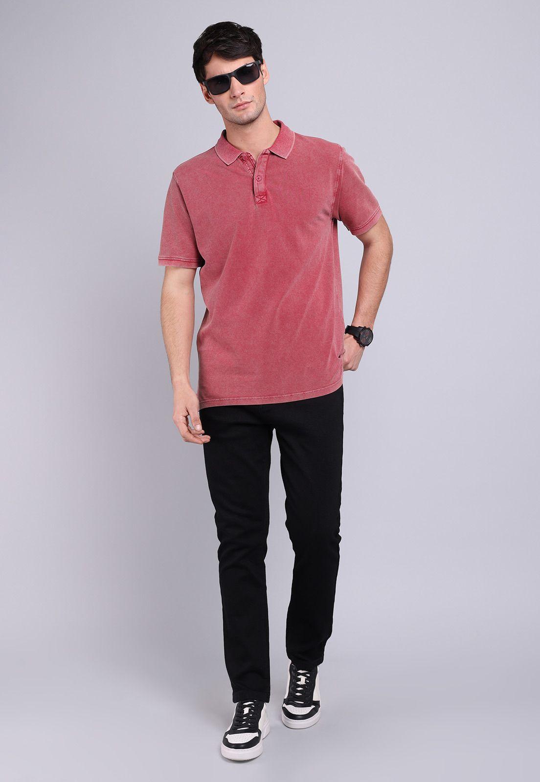 Polera Pique Stone Wash Soviet BVSHK12RO-3