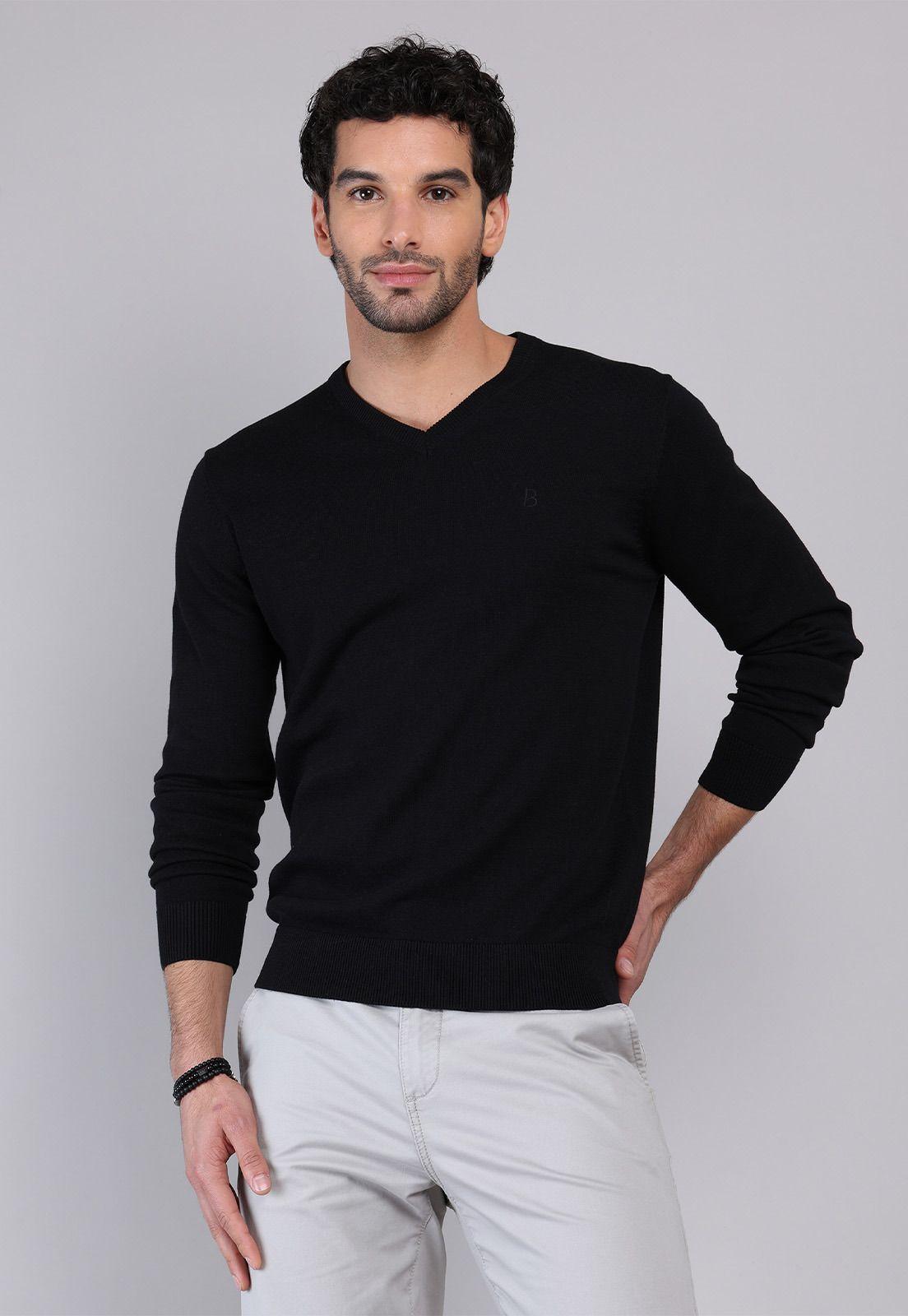 Sweater Cuello V Piero Butti-0