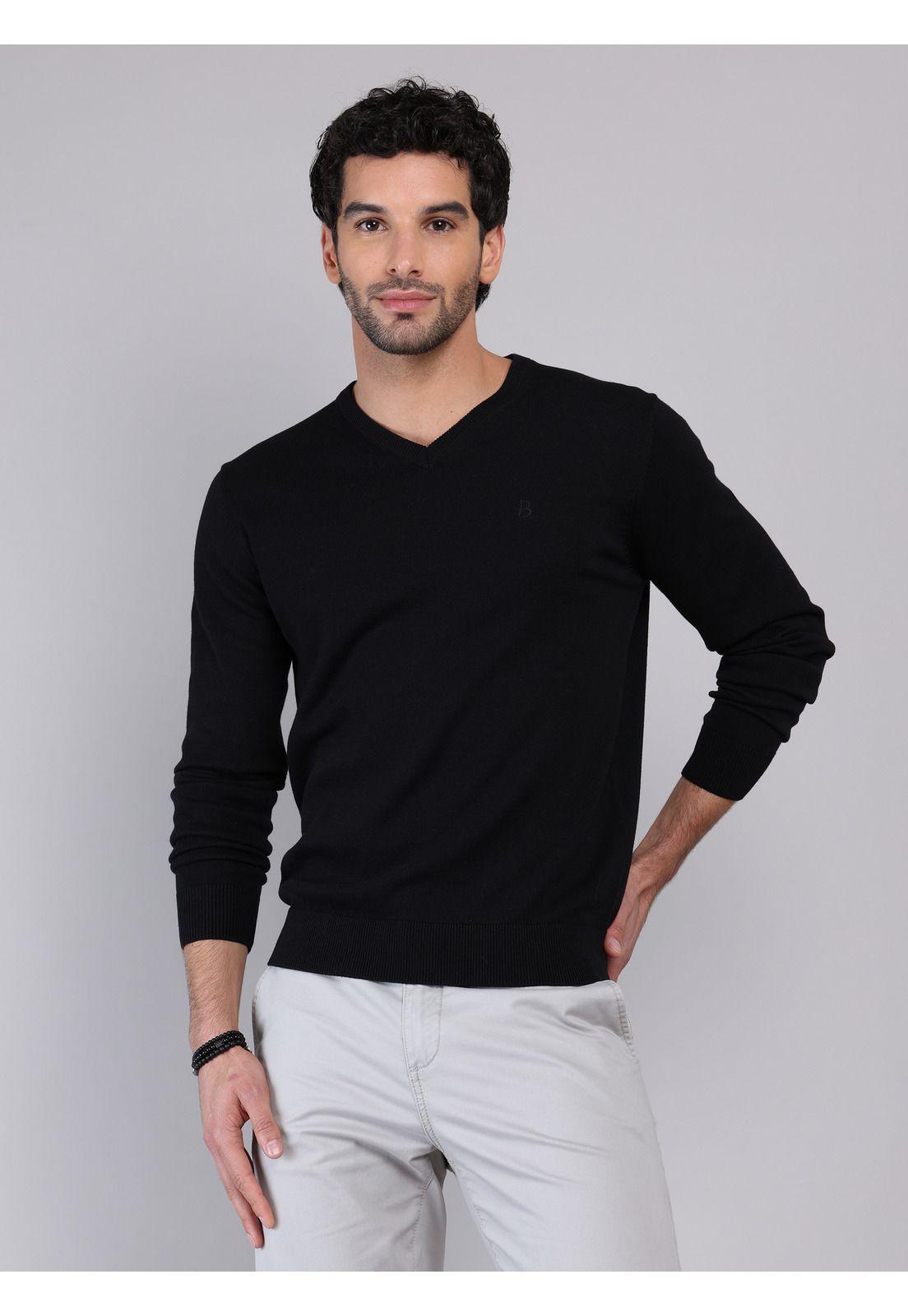 Sweater Cuello V Piero Butti-0