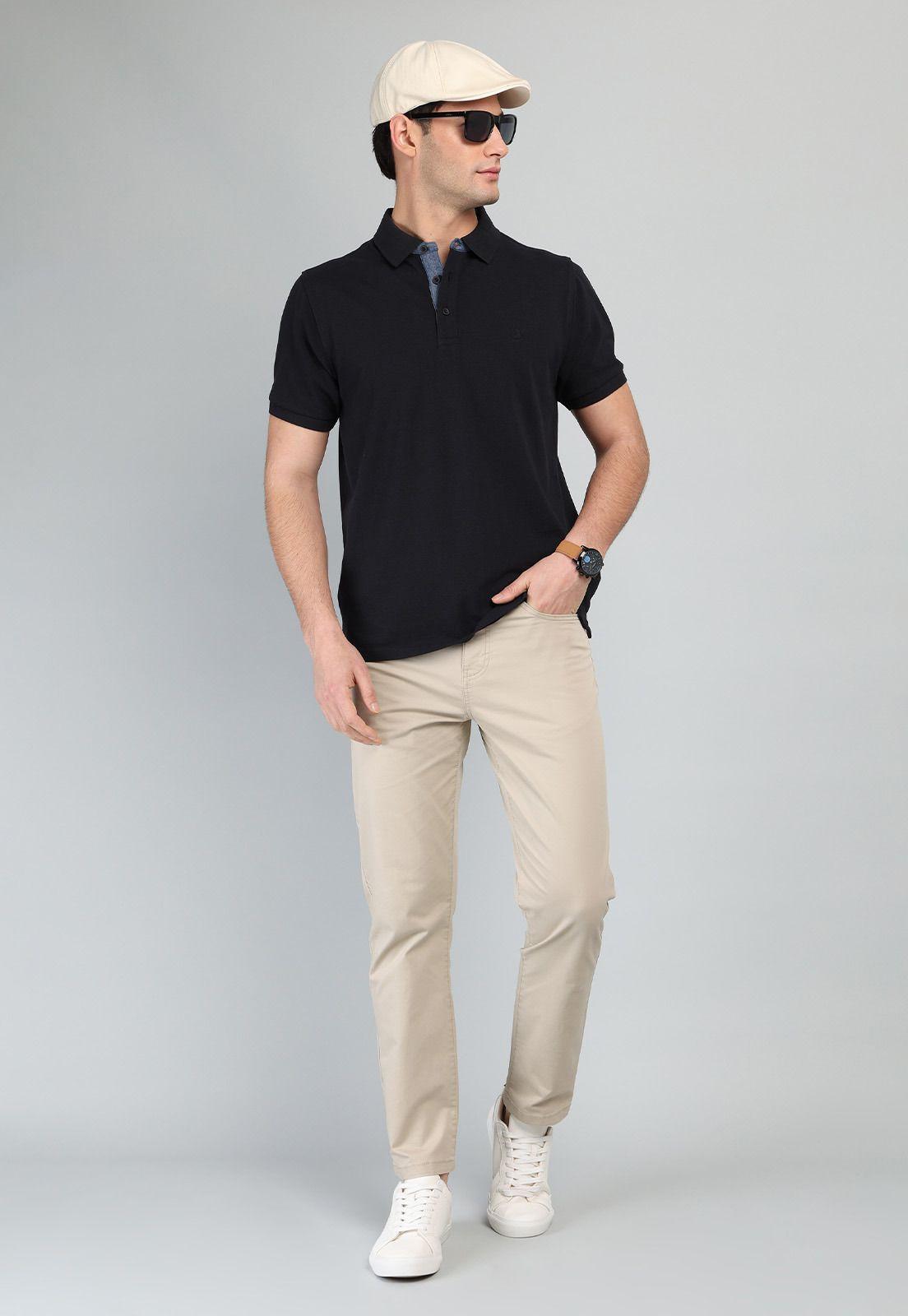 Polera Pique Cuello Polo Piero Butti PBCVK43NE-3