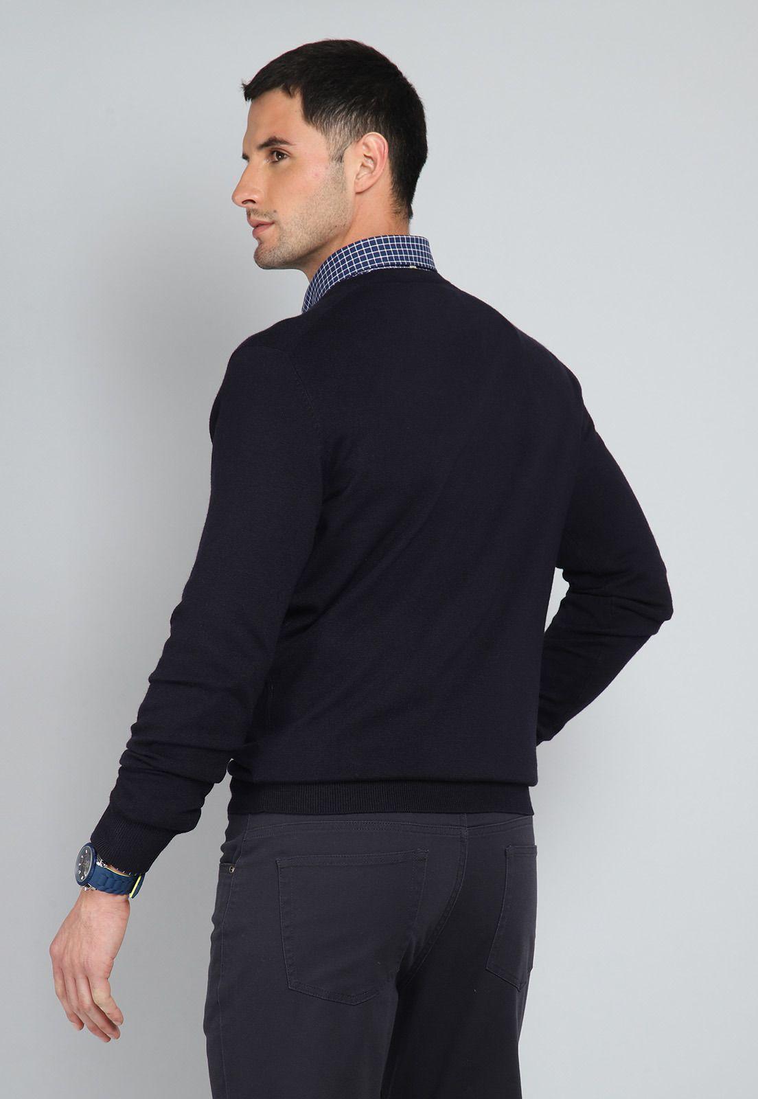 Sweater Cuello V Guy Laroche GLBII40NB-1