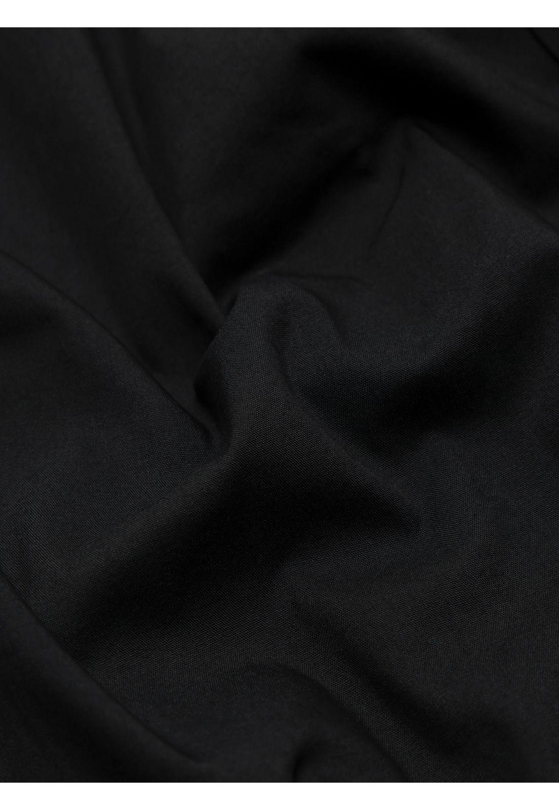 Camisa Lisa Regular Fit Negro Arrow CM33070NE-6