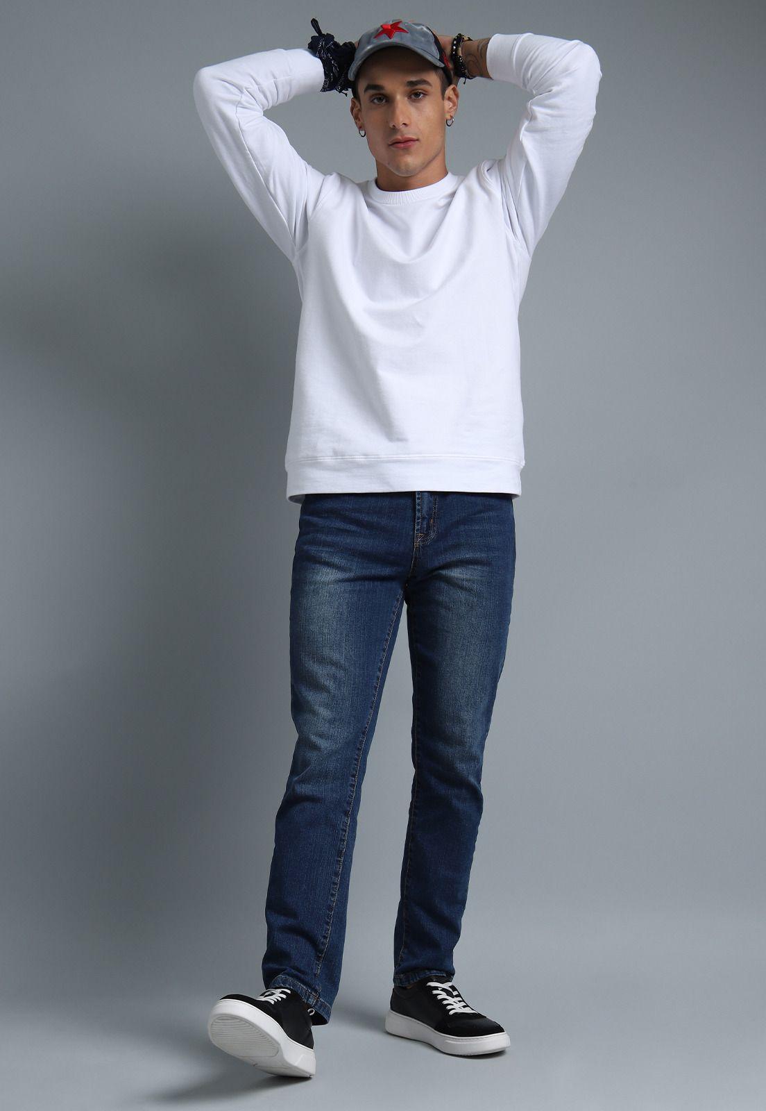 Jeans Slim Fit Focalizado Soviet SJEHI33AZ-5