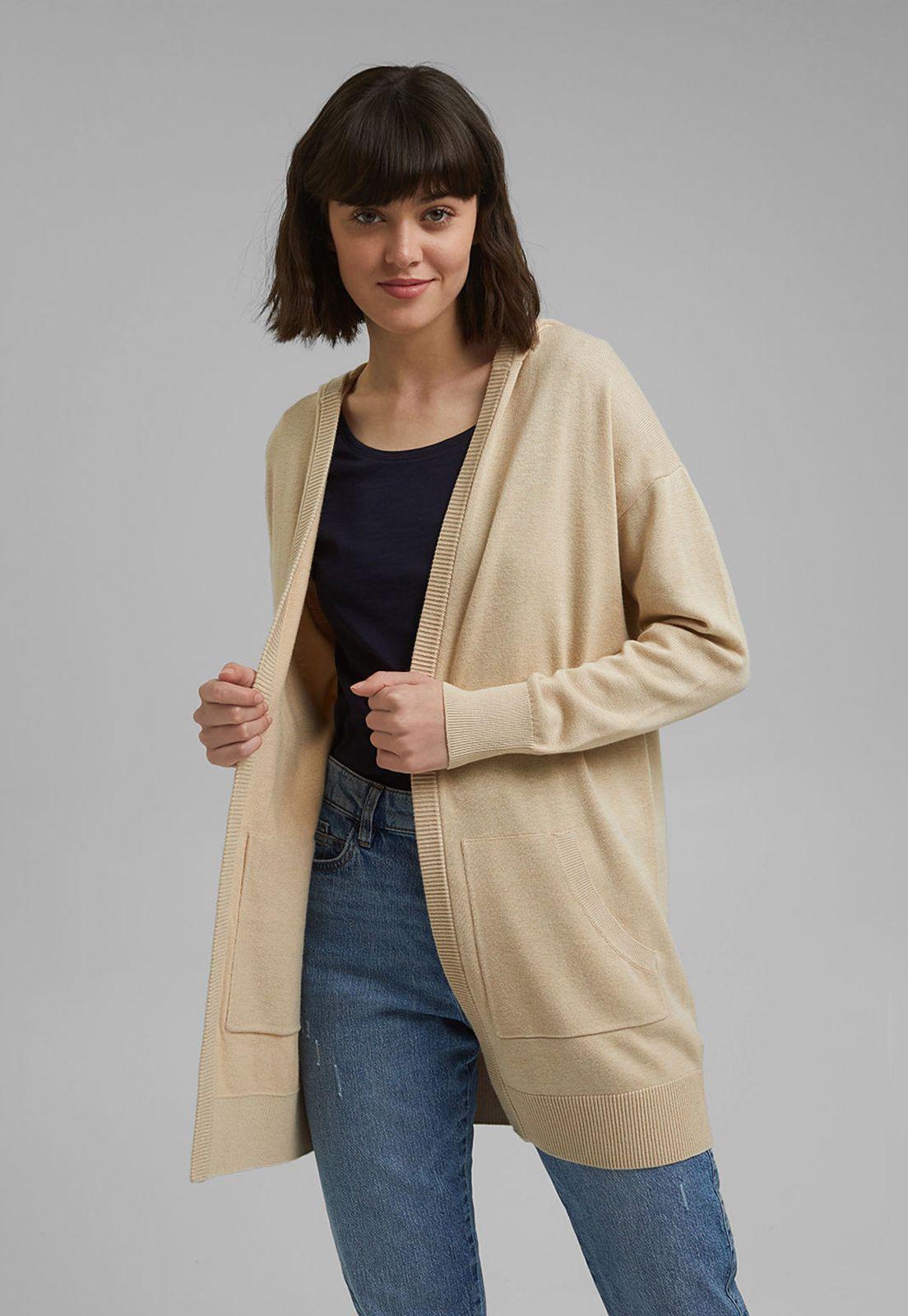 Cardigan Mujer Sin Botones Esprit-0
