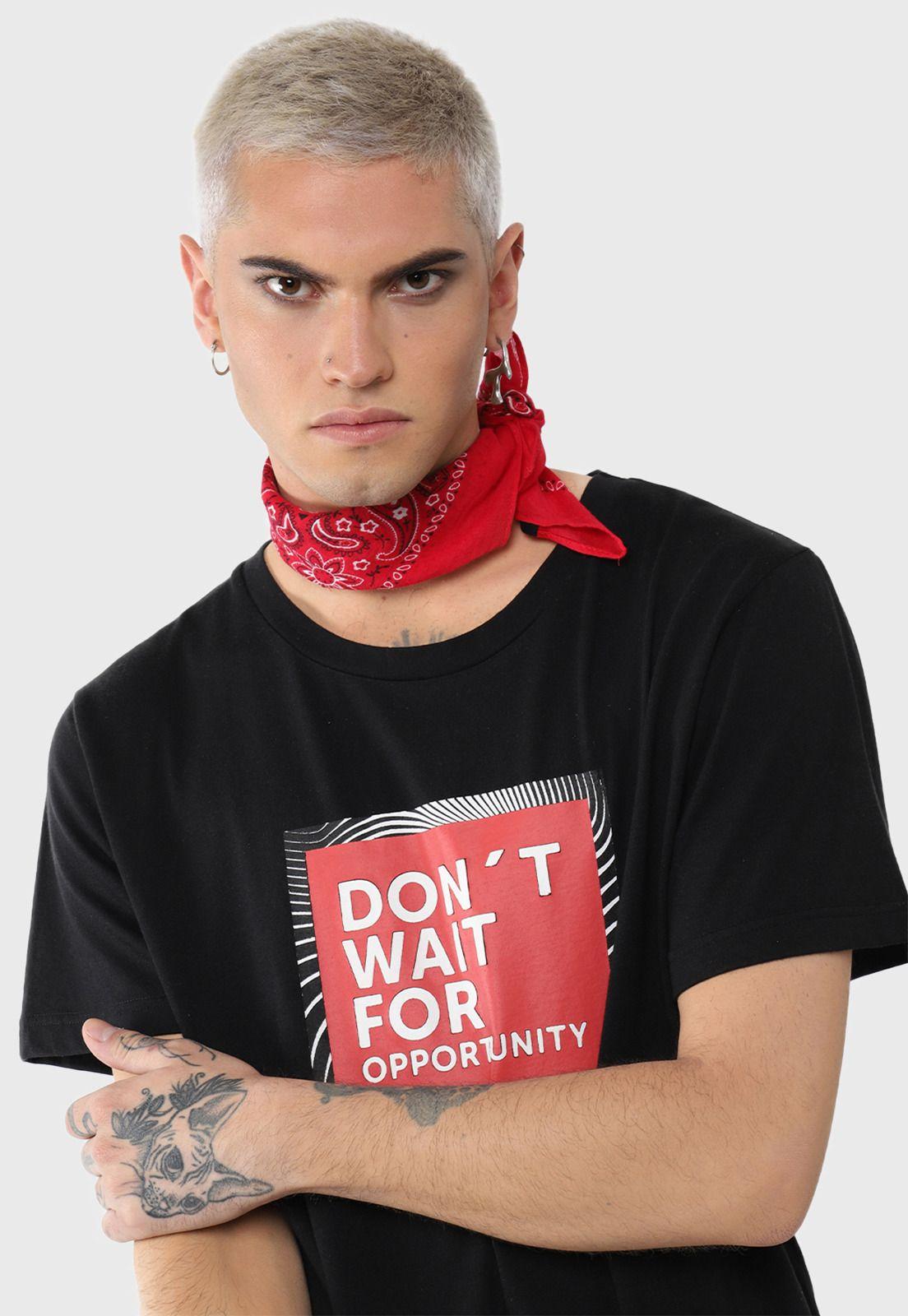 Polera Manga Corta Negro Soviet SVPO246NE-2