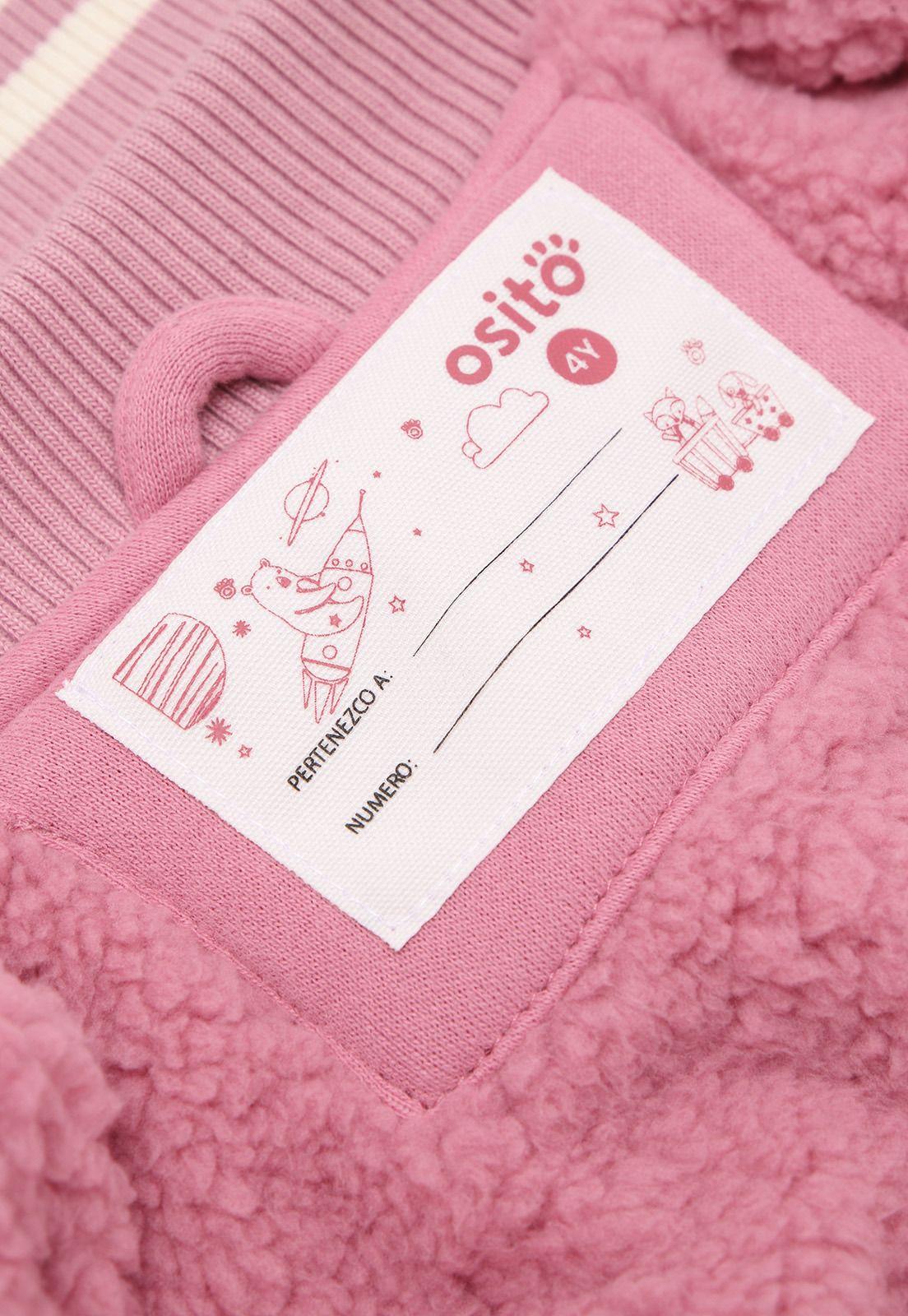 Polerón Manga Larga Niña Osito OPLA625RD-4