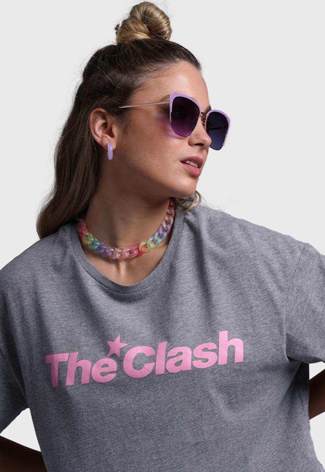 Polera Rock The Clash Mujer Soviet SPOM571CB-0