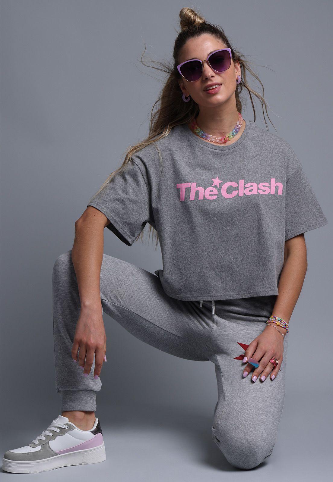Polera Rock The Clash Mujer Soviet SPOM571CB-1