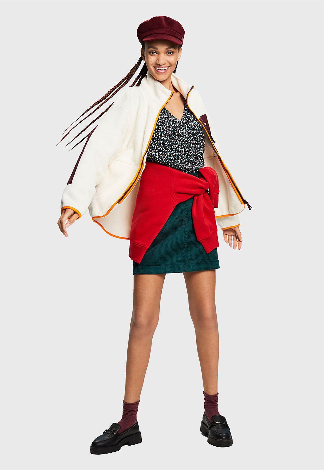 Blusa De Cuello V Mujer Esprit-3