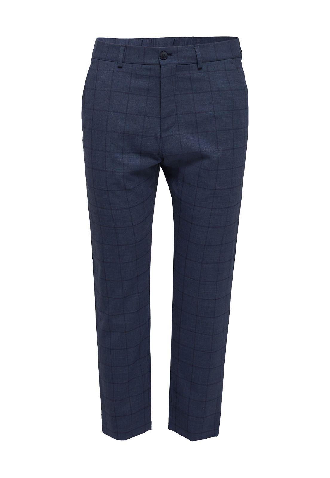 Pantalón slim con cuadros COOLMAX®-4