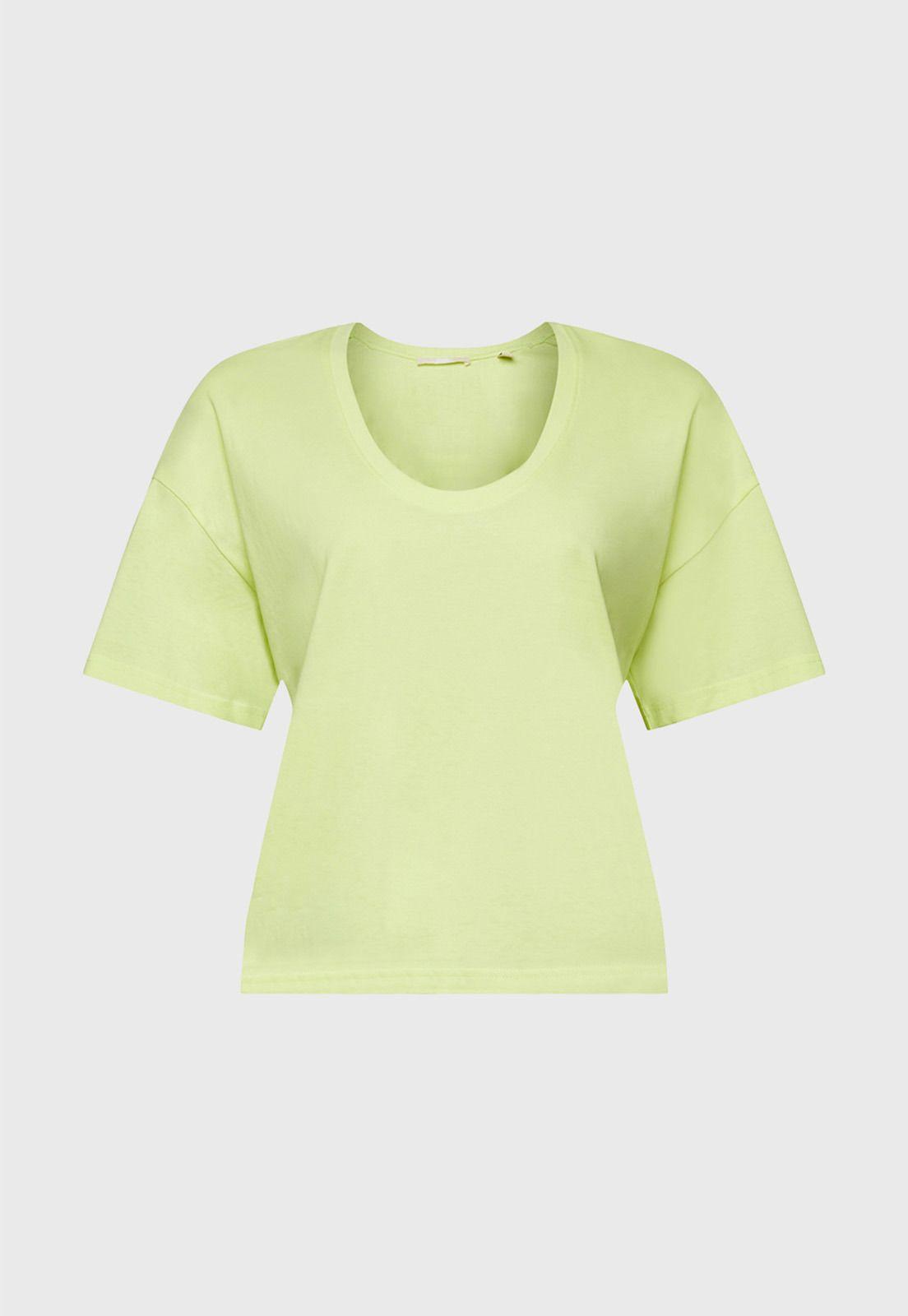 Polera Cropped Oversize Mujer Esprit 053CC1K302-3