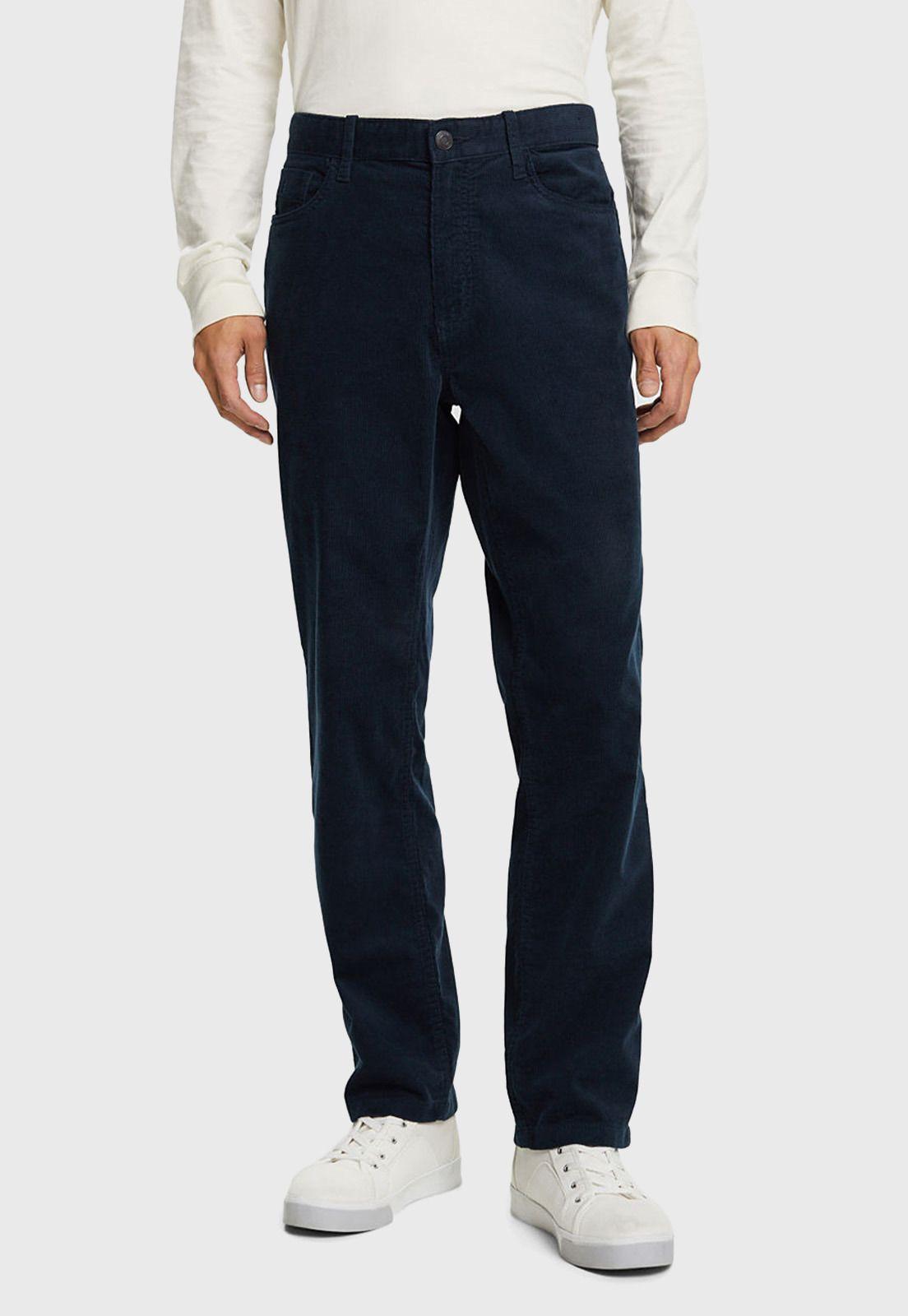 Pantalón De Cotelé De Corte Recto Hombre Esprit 093EE2B302-0