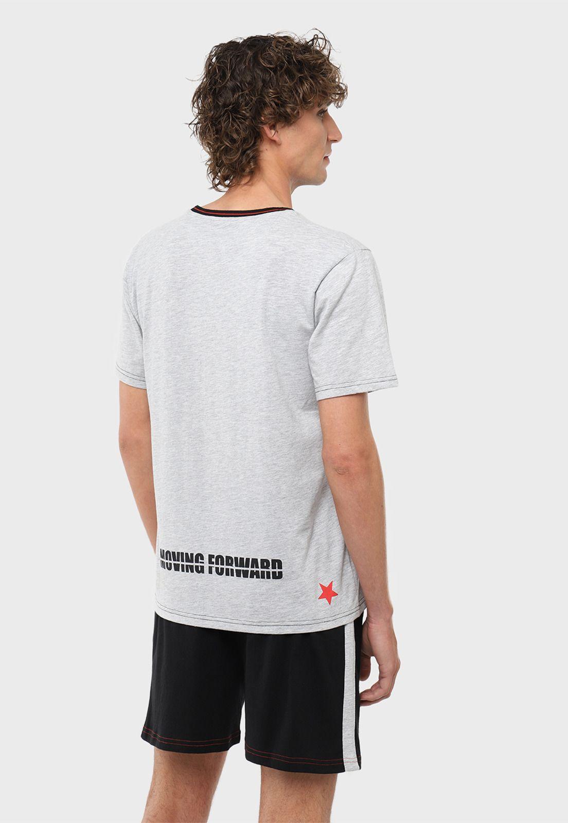 Pijama Hombre 2 Piezas Corto Soviet SVPH226GR-2