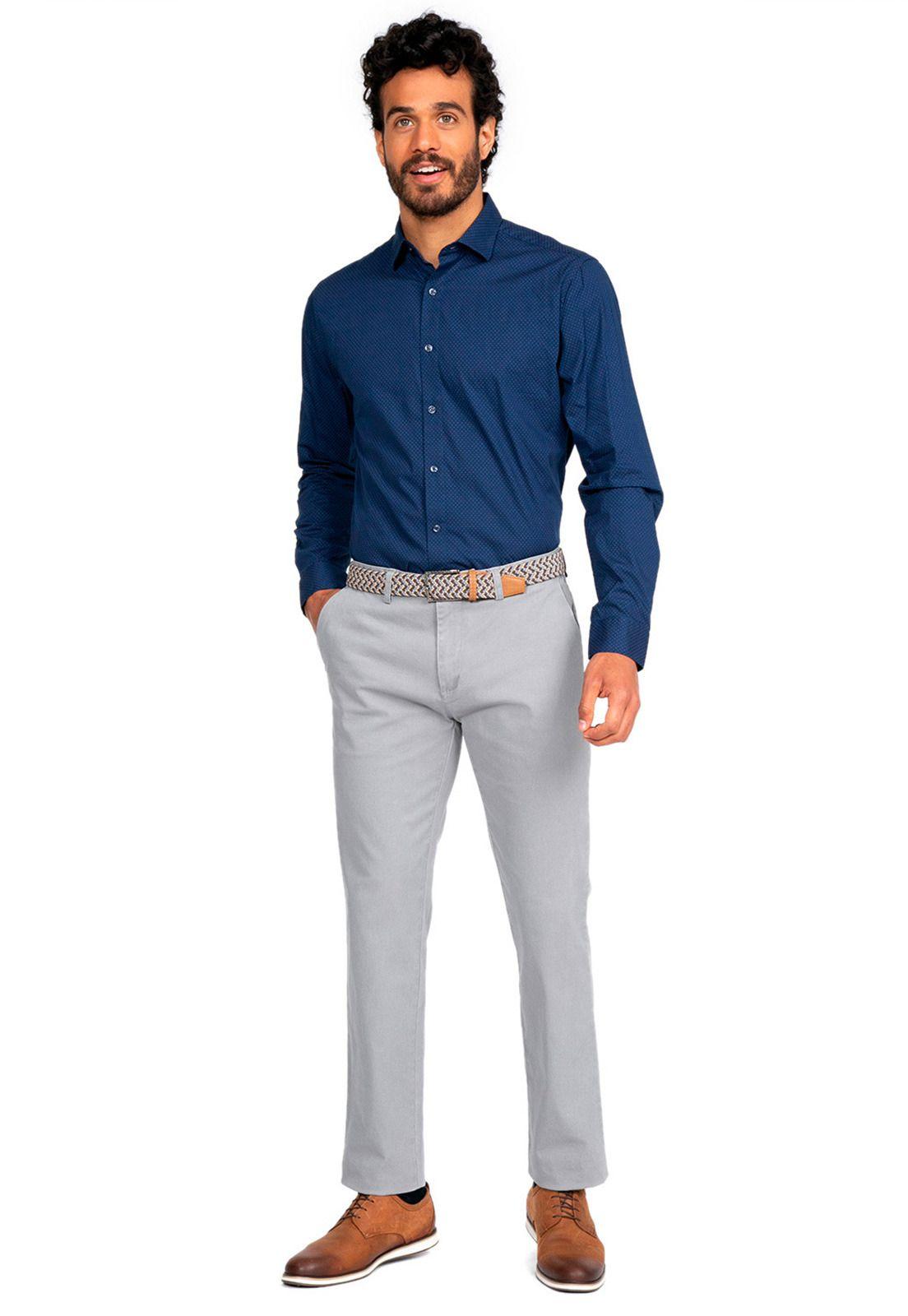 Camisa Sport Azul-4