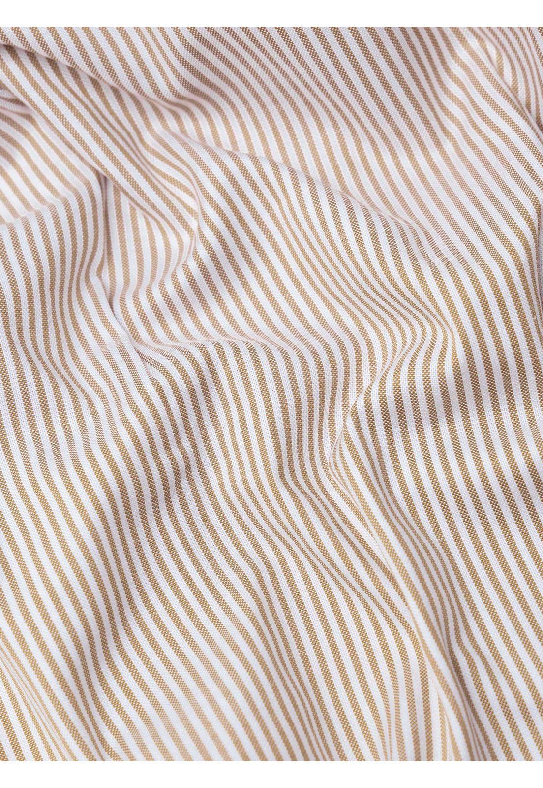 Camisa Rayas Tailored Fit Beige Piero Butti PBCIF10BE-6