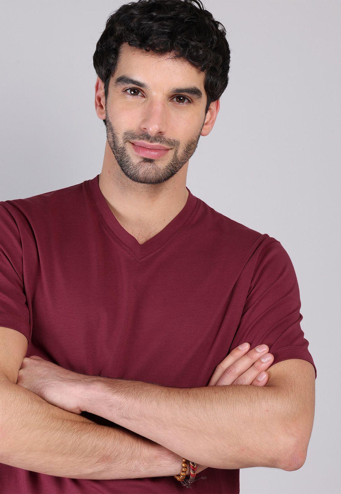 Polera Cuello V Piero Butti PBCVK44LA-2