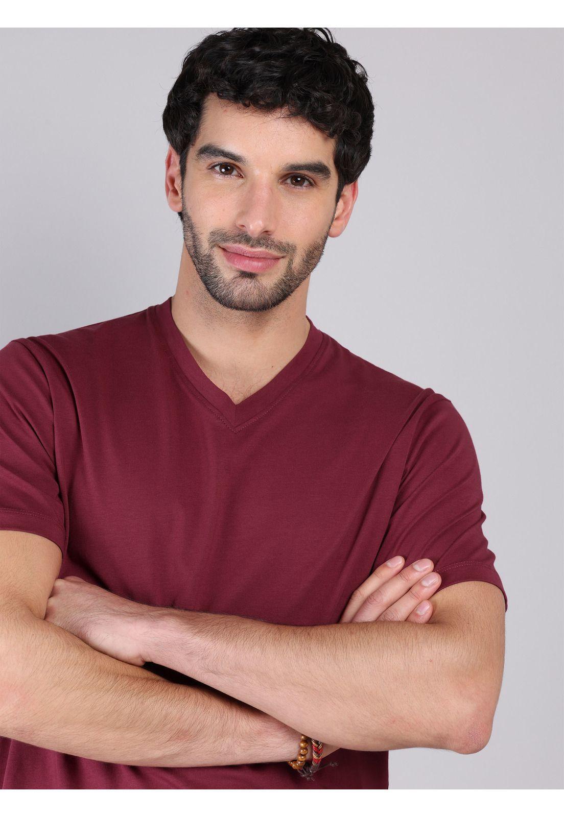 Polera Cuello V Piero Butti PBCVK44LA-2