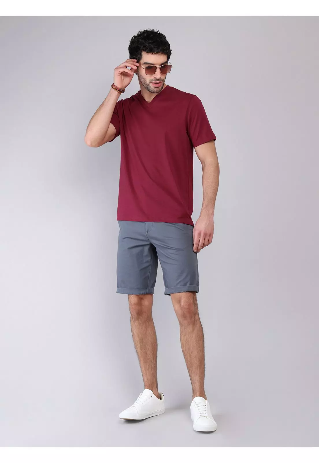 Polera Cuello V Piero Butti PBCVK44LA-3