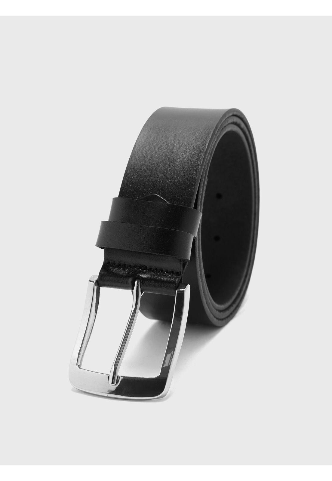 Cinturón Cuero Texturado Negro Arrow CI28003NE-0