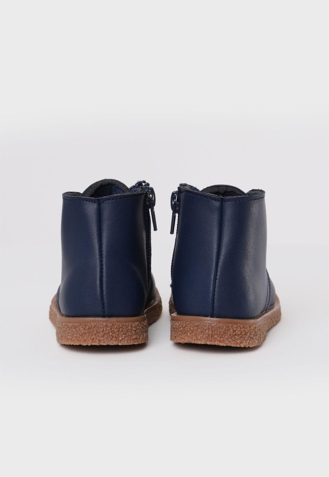 Botín De Cuero Niño Osito-4