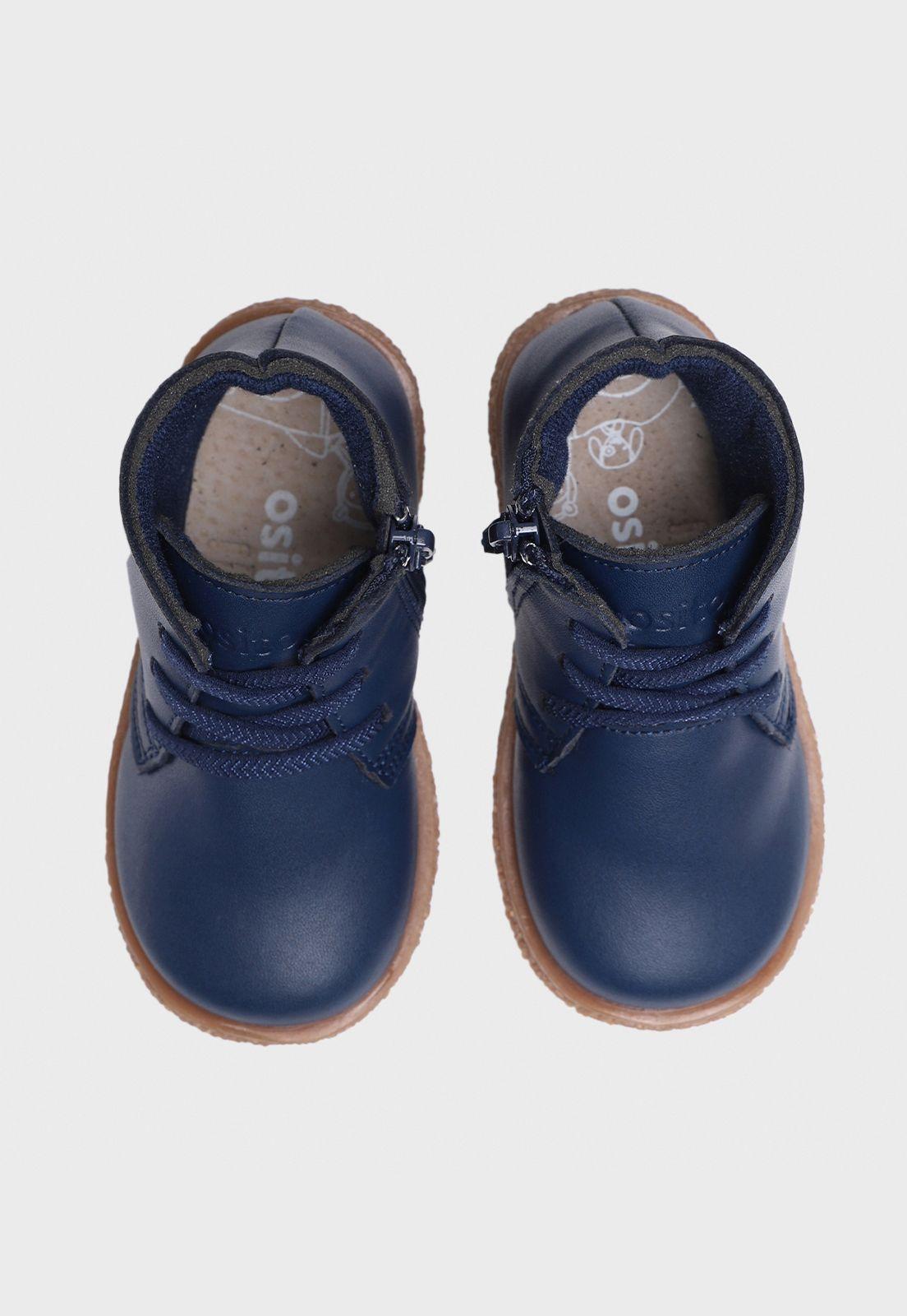 Botín De Cuero Niño Osito-5