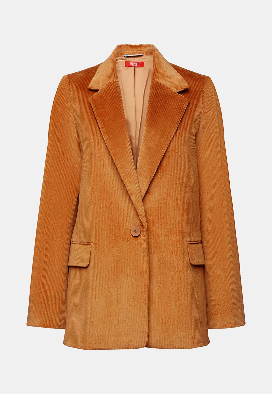 Blazer Oversize De Pana Mujer Esprit-4