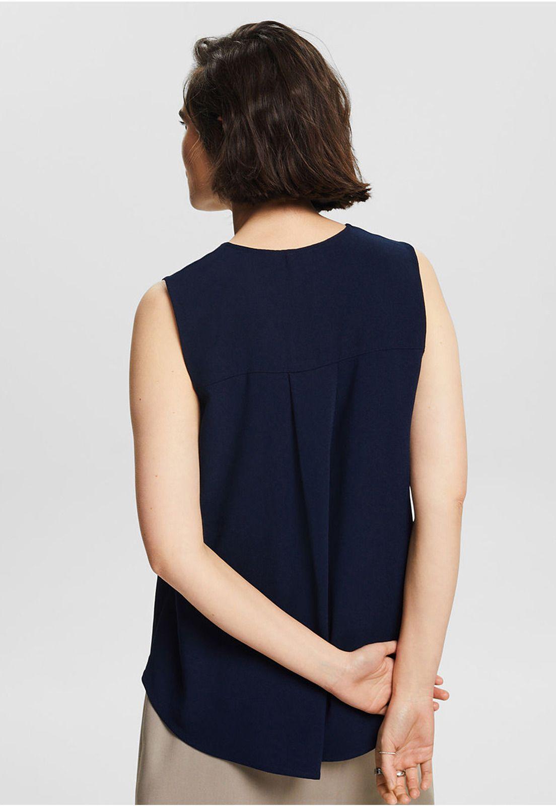 Blusa De Cuello En V Mujer Esprit 994EE1F309-1
