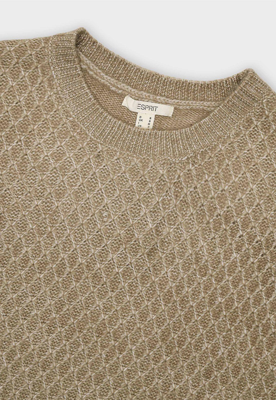 Sweater De Cuello Redondo Mujer Esprit 994EE1I11-2