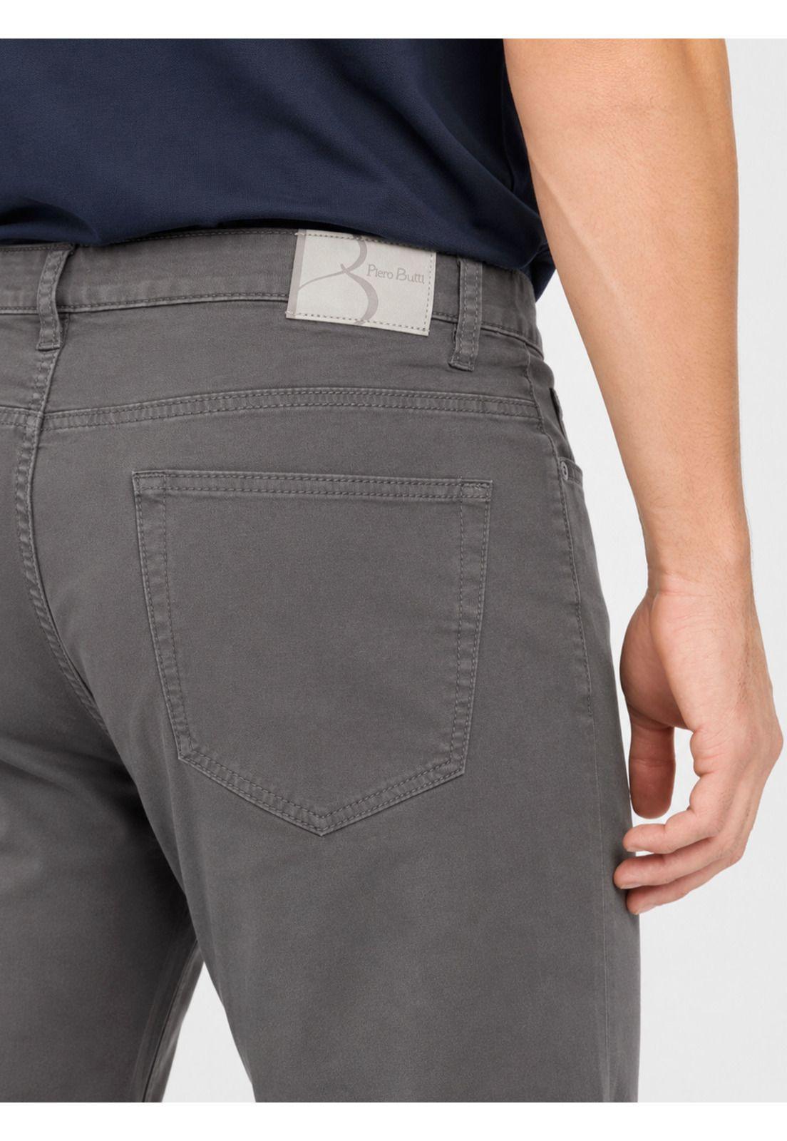 Pantalón 5 Pocket Spandex Regular Fit Gris Piero Butti PBDVB02GR-2