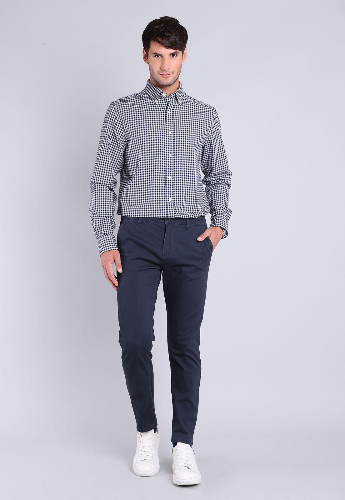 Pantalon Chino Spandex Guy Laroche-3