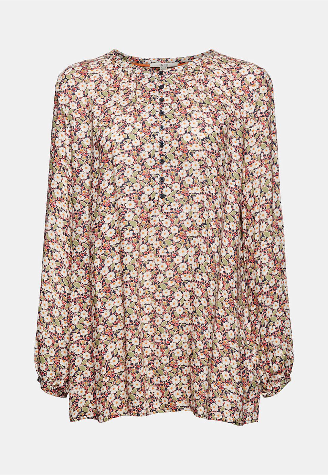 Blusa Mujer Manga Larga Estampada Esprit-3