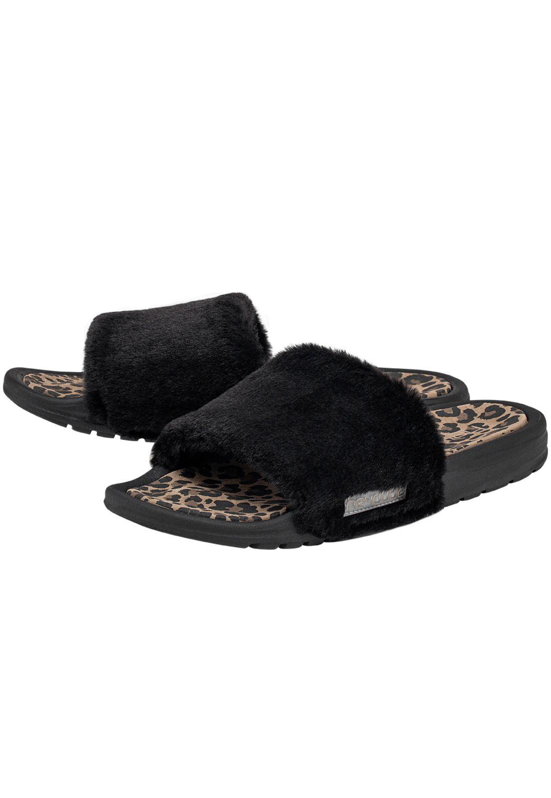 Sandalia Peggy Black Cheetah HeyDude-2