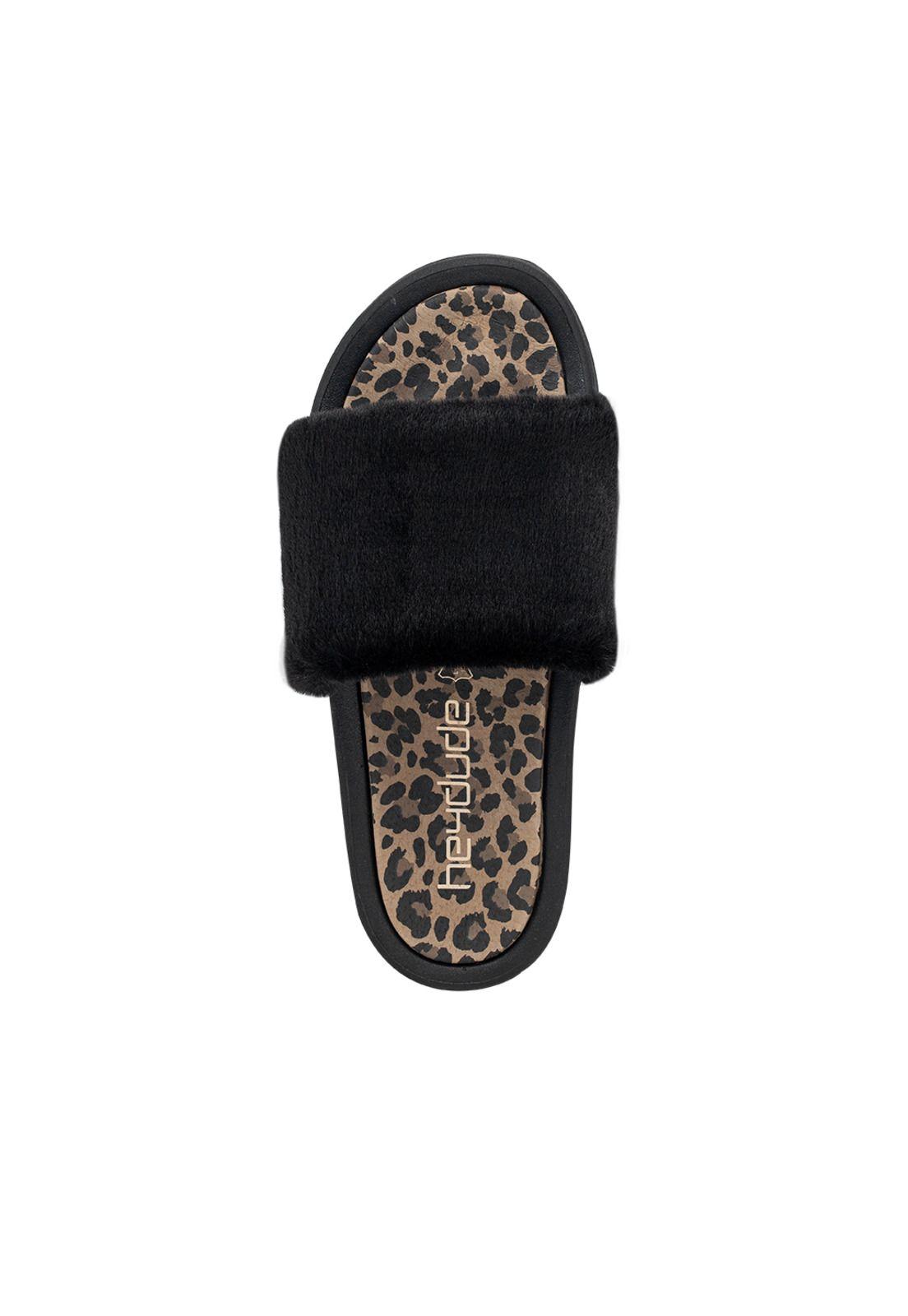 Sandalia Peggy Black Cheetah HeyDude-4