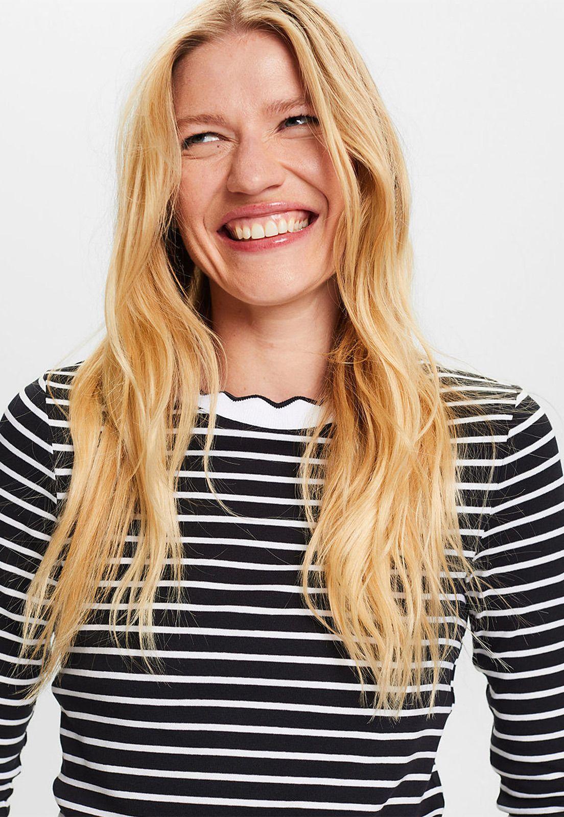 Polera De Manga Larga Mujer Esprit 993EE1K365-2