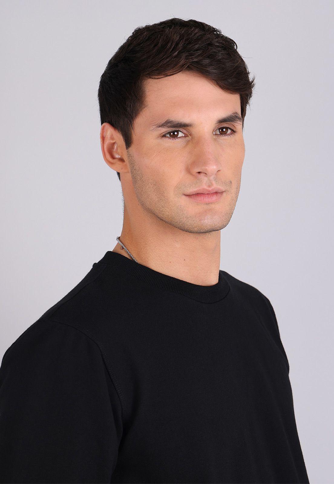 Poleron Liso Hombre Soviet SPLH601NE-2