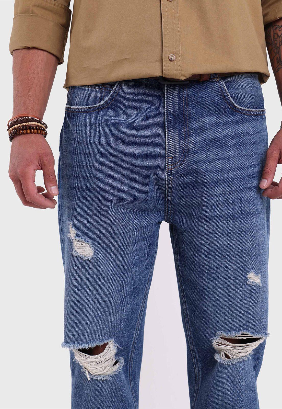 Jeans Relaxed Fit Hombre Soviet SJEH700DE-1