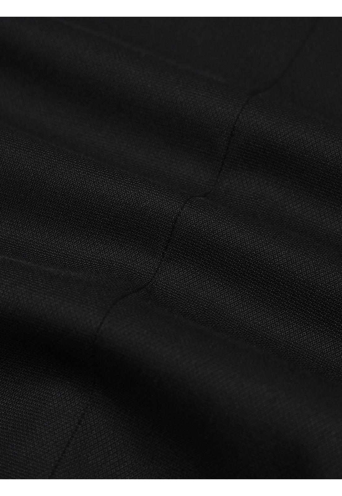 Traje Ceremonia Liso Spandex Slim Fit Negro Arrow AM32040NE-8