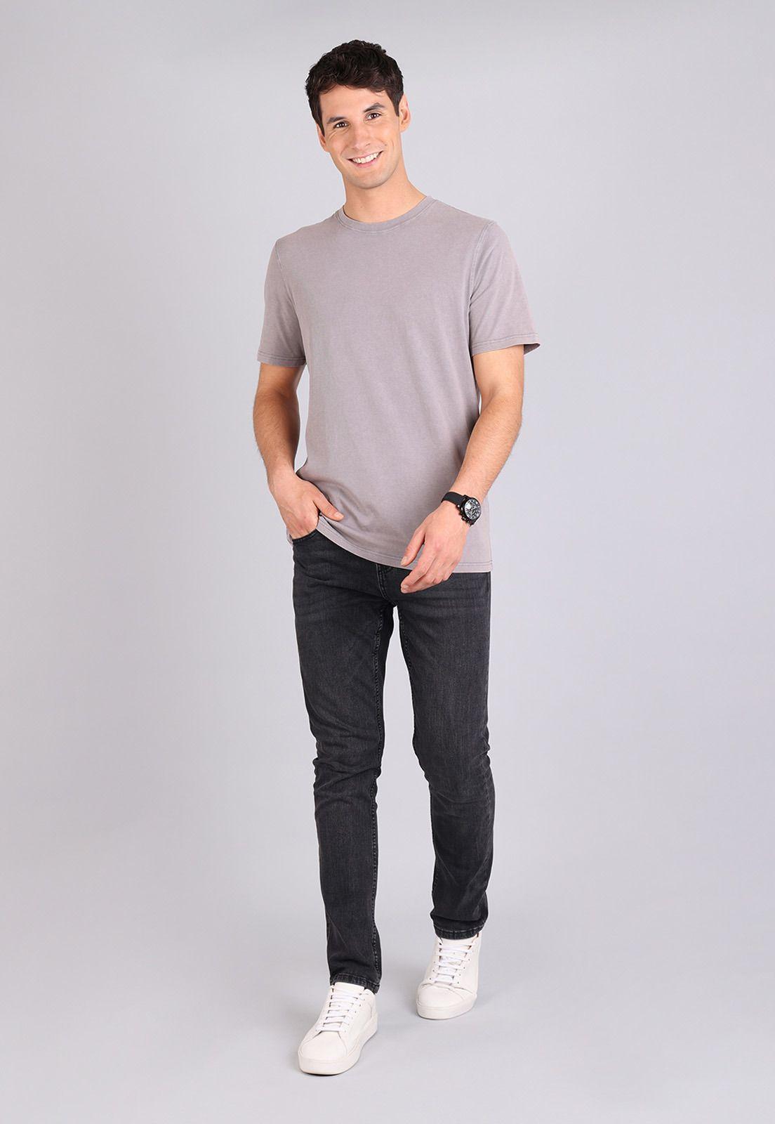 Polera Manga Corta Hombre Soviet SPOH674GR-3